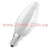 Лампа филаментная свеча Osram PARATHOM PRO CLASSIC B 5.5W/827 (60W) CL 220V DIM E14