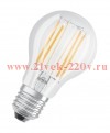 Лампа филаментная Osram PARATHOM CLAS A 7,5W/827 (75W) 230V E27 прозрачная Filament