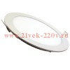 Светодиодная панель FL-LED PANEL-R15 15W 4000K D=190mm h=20mm d=170mm 1350Лм нейтральный белый свет