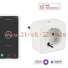 Розетка умная Wi-Fi 1-м 16А IP20 бел. HomeConnect EKF RCS-1-WF