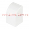 Заглушка 25х25 бел. Plast PROxima (уп.4шт) EKF ecw-25-25x4