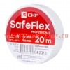 Изолента ПВХ 19мм (рул.20м) бел. SafeFlex EKF plc-iz-sf-w