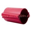 Труба гладкая ПНД разборная d110мм 450Н красн. PROxima EKF tr-hdpe-110-450-red