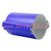 Труба гладкая ПВХ разборная d110мм 750Н син. PROxima EKF tr-pvc-110-750-blue