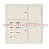 Щит этажный 7кв. RAL9001 (1000х950х150) Basic EKF mb28-v-7-r9001