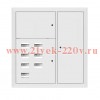 Щит этажный 7кв. RAL9003 (1000х950х160) Basic EKF mb28-v-7-r9003