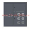 Щит этажный 6кв. слаботочка слева RAL7016 (1000х950х150) PROxima EKF mb29-v-6z-ral7016