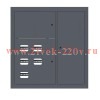 Щит этажный 5кв. RAL7016 (1000х950х150) PROxima EKF mb29-v-5-ral7016