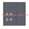 Щит этажный 4кв. RAL7024 (1000х950х160) PROxima EKF mb29-v-4-ral7024