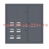 Щит этажный 6кв. RAL7024 (1000х950х150) PROxima EKF mb29-v-6-ral7024