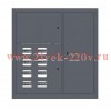 Щит этажный 8кв. RAL7024 (1000х950х150) PROxima EKF mb29-v-8-ral7024