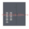 Щит этажный 7кв. RAL7016 (1000х950х150) PROxima EKF mb29-v-7-ral7016