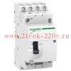 Модульный контактор с ручным управлением iCT Acti 9 Schneider Electric 25A 4п 4НО 220/240В АС 2м