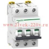 Автоматический выключатель Schneider Electric Acti 9 iC60N 3П 10A 6кА C