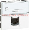 Розетка RJ45 Legrand Mosaic кат.5е UTP 2М