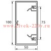 Кабель-канал 100x50мм Legrand METRA