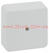 Коробка распаячная 75х75х28мм без клеммы IP40 бел. BS-W-75-75-28 Эра Б0058704