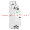 Модульный контактор iCT Acti 9 Schneider Electric 2 полюс 16A 1НО+1НЗ 230/240В АС 50ГЦ 1 модуль