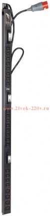 Блок распределения питания BASE PDU PV1113 36U 3ф 32А 20C13 4C19 3м IEC60309 ITK BS-PV42-20C13-04C19