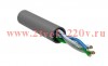 ITK Каб. в. п. U/UTP кат. 5E 2х2х24AWG solid PVC серый