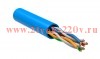 ITK Кабель связи витая пара U/UTP, кат.5E 4х2х24AWG solid, PVC, 305м, синий