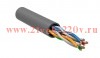 ITK Каб. в. п. U/UTP кат. 5E 4x2х24AWG solid LSZH серый