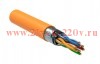 ITK Кабель связи витая пара F/UTP, кат.5E 4x2х24AWG solid, LSZH, 305м, оранжевый